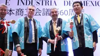 El titular de la SRE, Juan Ramón de la Fuente, llamó a las empresas japonesas a fortalecer sus inversiones en México
