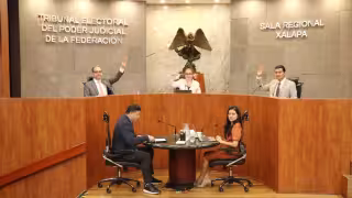 Integrantes de la Sala Regional Xalapa