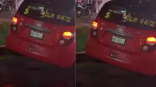 Conductor en estado de ebriedad deja 4 personas lesionadas y daños de hasta 8 mil pesos en avenida Maxuxac