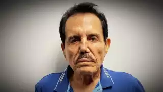 Ismael "Mayo" Zambada, tras su captura en El Paso, Texas
