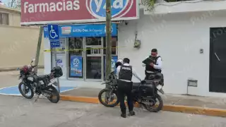 Violento asalto a farmacia en Ciudad del Carmen, Campeche, desata fuerte movilización policiaca