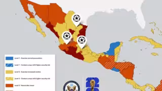 Estados Unidos emite aleta de viaje para México a dos días del mundial.