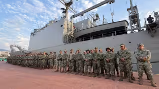 El despliegue contempla acciones coordinadas por aire, mar y tierra