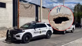 Saquean local en Campeche tras abrir hueco en la pared
