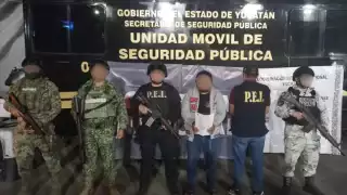 El hombre fue detenido por la SSP y fuerzas federales
