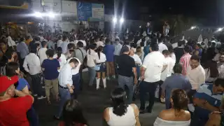 Simpatizantes de Cecilia Patrón en Mérida