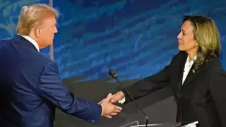 Donald Trump y Kamala Harris, candidatos a la presidencia de los Estados Unidos