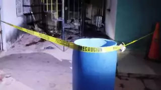 El área permanece acordonada en Tzucacab