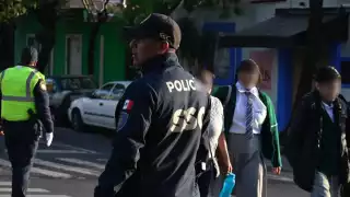 El asaltante fue detenido por policías de la CDMX