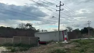 Así terminó la unidad en Campeche