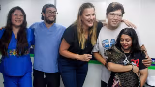 Cecilia Patrón estuvo presente en el Esterimóvil