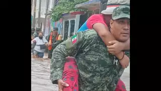 El presidente Andrés Manuel López Obrador confirmó la muerte de ocho personas por el Huracán John en Guerrero