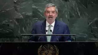 Juan Ramón de la Fuente, titular de la Secretaría de Relaciones Exteriores (SRE)