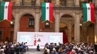 Desde Palacio Nacional, la presidenta Claudia Sheinbaum señaló que su administración impulsa una política de innovación soberana
