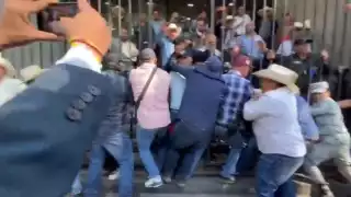 Agricultores intentaron dar "portazo" en Segob, tras no llegar a acuerdos en los precios de garantía con el gobierno federal