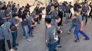 Jóvenes anexados bailan 'El ratón vaquero' por el Día de las Madres