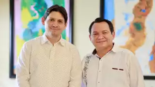 Joaquín Díaz Mena y Dafne López Martínez