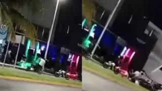 Una pelea campal ocurrió durante la madrugada del lunes en el malecón del municipio de Champotón.