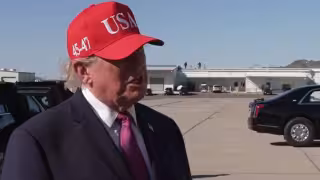 Donald Trump manda mensajes de pronta recuperación a papa León XIV.