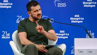 Volodimir Zelenski, presidente de Ucrania