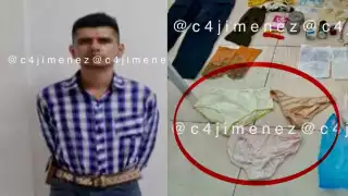 Hombre robaba calzones de su ex para hacerle un amarre de amor