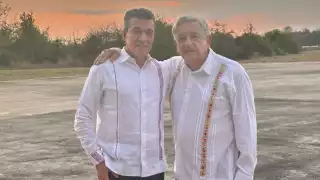 Rutilio Escandón y Andrés Manuel López Obrador