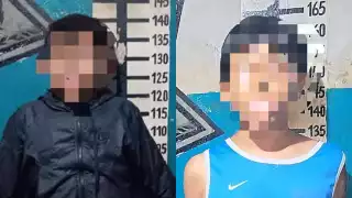 Los dos menores quedaron a disposición de la Agencia 31 Especializada en Adolescentes en Mérida