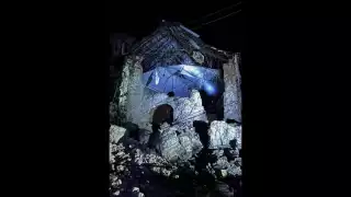 Usuarios en redes sociales compartieron imágenes del momento exacto en que ocurrió el movimiento telúrico