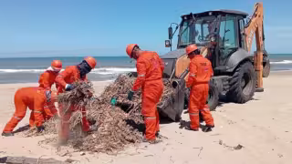 Las operaciones para controlar el derrame fueron coordinadas por personal de la Secretaría de Marina y de Pemex