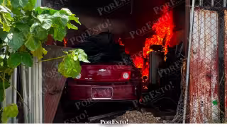 Rápida acción de bomberos evita que incendio se propague