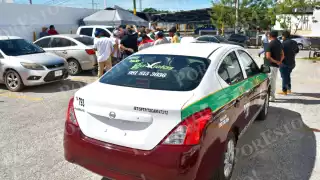 Caen ingresos de taxistas en Campeche; acusan competencia de piratas y apps