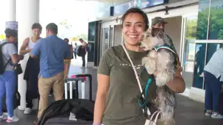 Paulina Martínez dijo que vale  la pena viajar con su perro