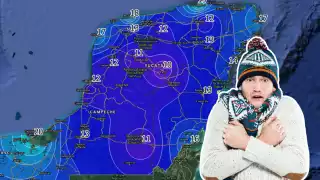 Clima en Campeche 19 de diciembre: Se espera heladez de entre 10 y 15 grados en estos municipios