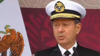 Almirante José rafael ojeda Durán, titular de la Secretaría de Marina