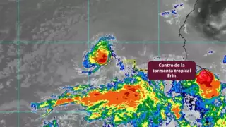 La Tormenta Tropical Erin se encuentra lejos de México