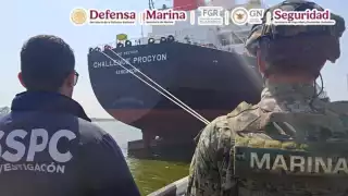 El operativo incluyó el decomiso de 192 contenedores, un buque, 29 tractocamiones, así como diversas armas de fuego