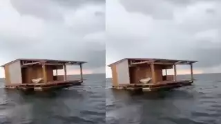 ¿Dónde estaba El Atracadero? Encuentran restaurante flotante a cientos de kilómetros de Veracruz; se fue durante las inundaciones