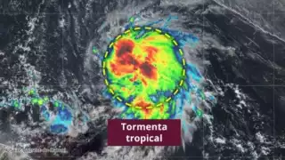 La Tormenta Tropical Jerry no representa amenaza para la Península de Yucatán
