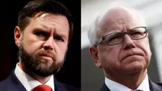 Los candidatos a la Vicepresidencia de Estados Unidos, el republicano J.D. Vance y Tim Walz del Partido Demócrata, se verán las caras el 1 de octubre en su primer debate