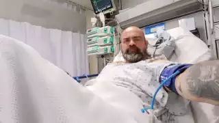 El actor Horacio Beamonte, perdió la vista días después de dejar su tratamiento contra el cáncer