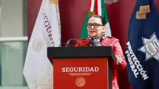 Rosa Icela Rodríguez, titular de la Secretaría de Seguridad y Protección Ciudadana (SSPC)