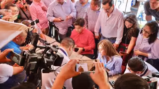 Lucy Meza, candidata a gobernadora de Morelos por la coalición “Dignidad y seguridad por Morelos vamos todos”