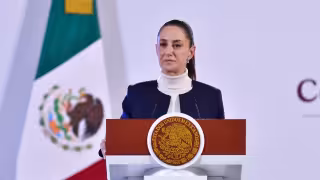 Claudia Sheinbaum despedide a Cuauhtémoc Cárdenas.