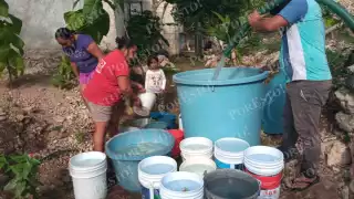 Ciudadanos expresan descontento por suspensión de agua y alza en enfermedades