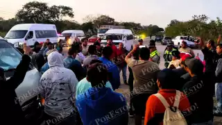 Operativo sorpresa en Bécal genera especulaciones entre cooperativas de transporte