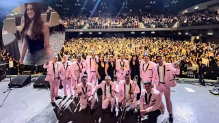 Los Ángeles Azules le mandan mensaje a Anne Hathaway por bailar su famoso tema ‘¿Cómo te voy a olvidar?’