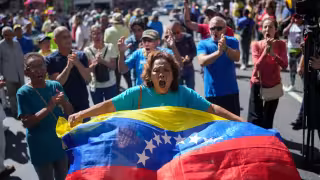 El chavismo organizó actos de apoyo al mandatario en los mismos puntos de concentración de la oposición