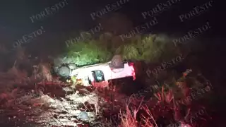 Accidente en carretera Santa Adelaida-Palizada deja heridos de gravedad