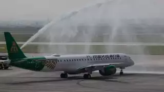 La presidenta Claudia Sheinbaum invitó a la población a elegir Mexicana de Aviación como opción de viaje