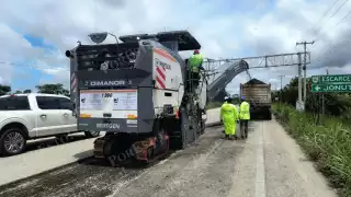 Villahermosa–Escárcega: SICT reporta 34% de avance en pavimentación